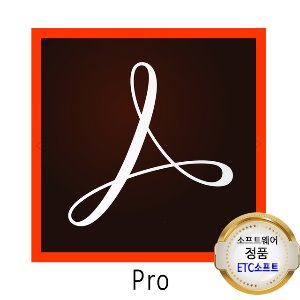 Adobe Acrobat Pro DC (1년라이선스/어도비아크로뱃)